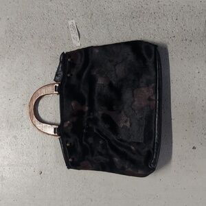 Unbelievable! Hot London fashion. Calf hair / leather large tote.